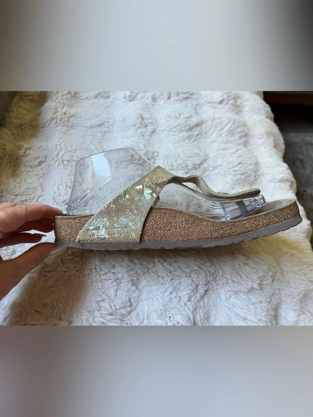 Birkenstock Gizeh Hologram EU 39 US 8-8 1/2